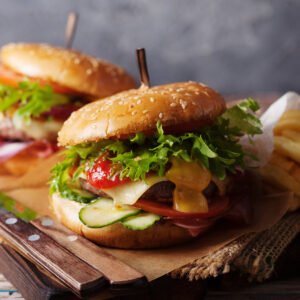 Sizzle Stack Burger