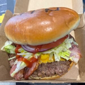 King Double Bacon Smash Burger