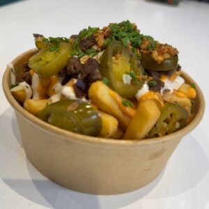 Spicy Beef Cheese Loaded Fries